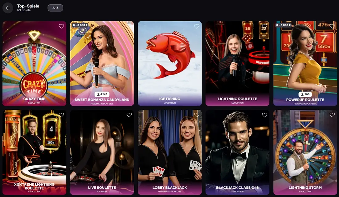 Spinmacho Casino Live-Casino