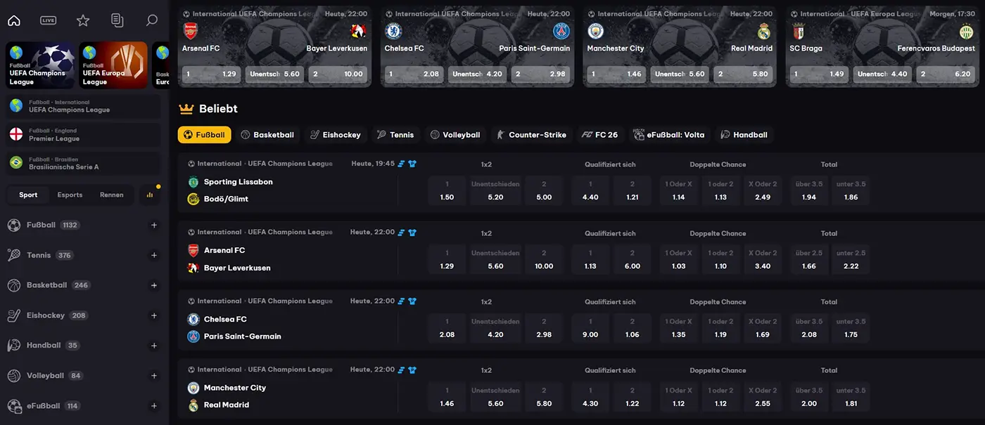 Spinmacho Casino Sportwetten